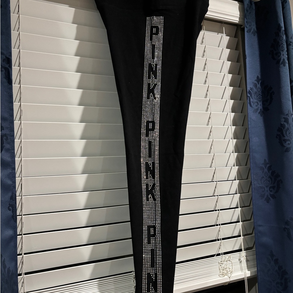 Victoria's Secret PINK Black Leggings
